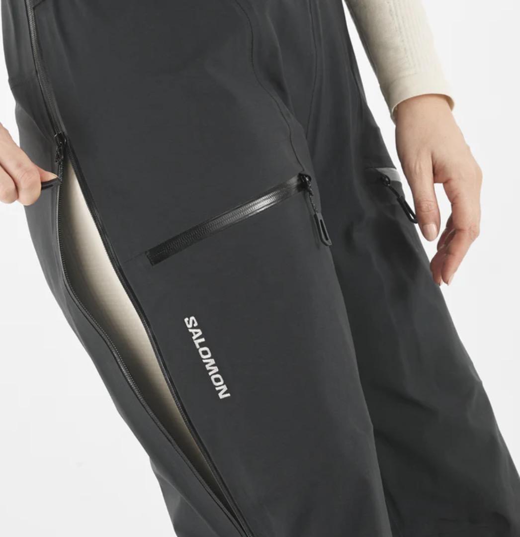 サロモン ABSOLUTE 3L レディース用　ビブシェルパンツ サイズS 新品