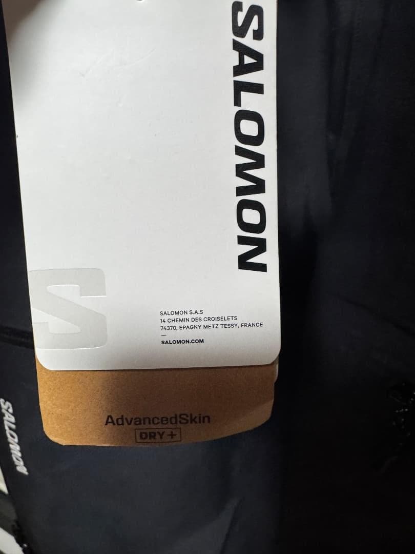 サロモン ABSOLUTE 3L レディース用　ビブシェルパンツ サイズS 新品