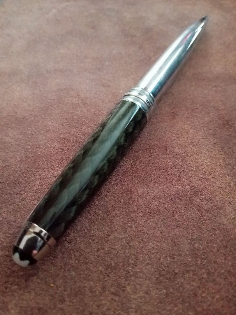モンブラン ボールペン #164 カーボンスティール クラシック