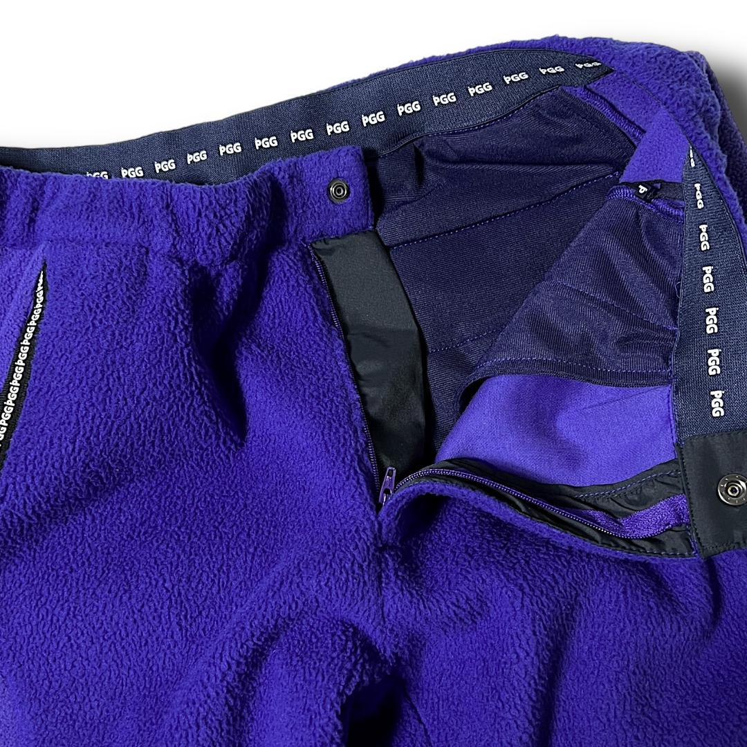 5 PGG パーリーゲイツ ウエストゴム ボアフリース ロングパンツ ゴルフ