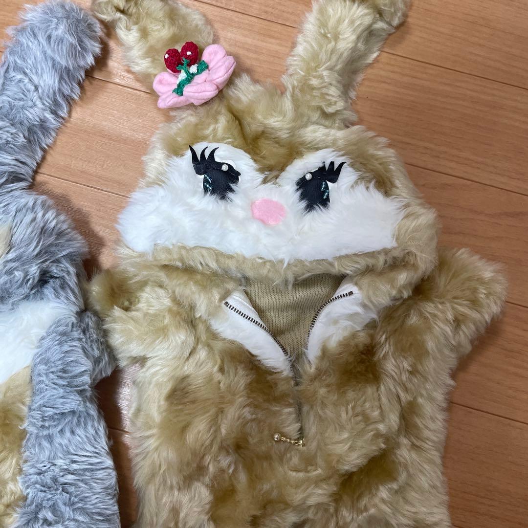 ダッフィー シェリーメイ　着せ替え コスチューム とんすけ ミスバニー