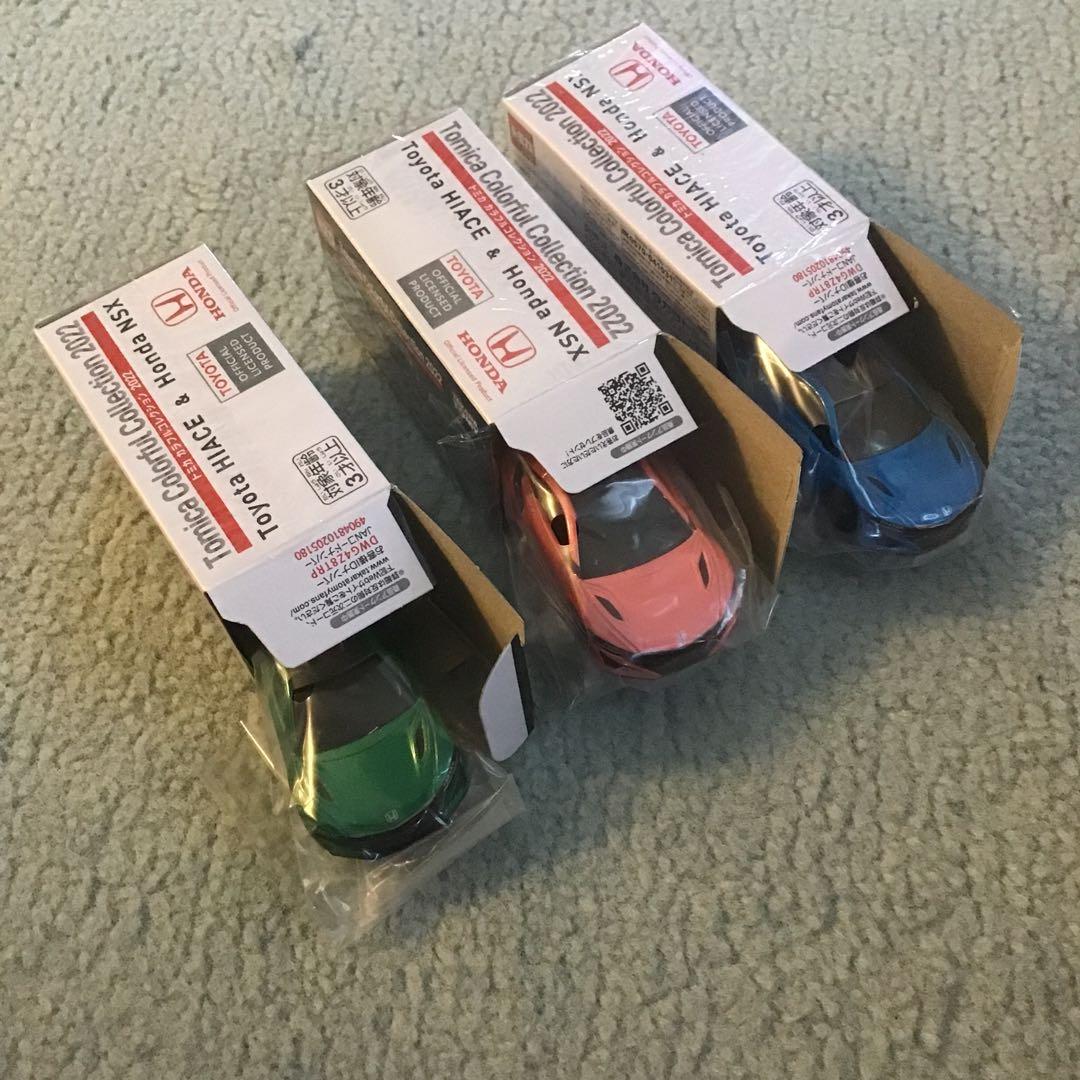 タカラトミー トミカ カラフルコレクション 2022 6個セット