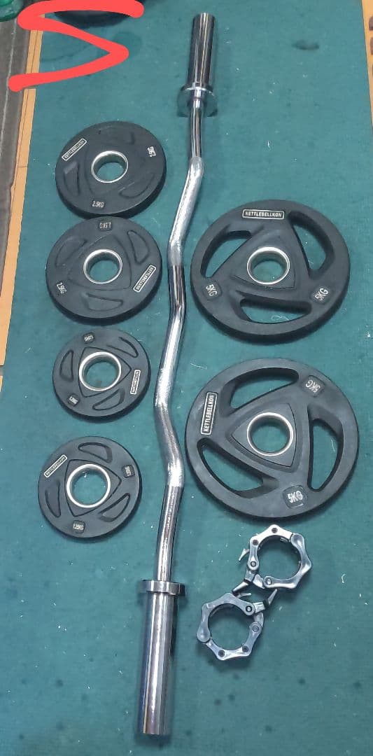 KETTLEBELLKON wバー 17.5kg セット オリンピック ①