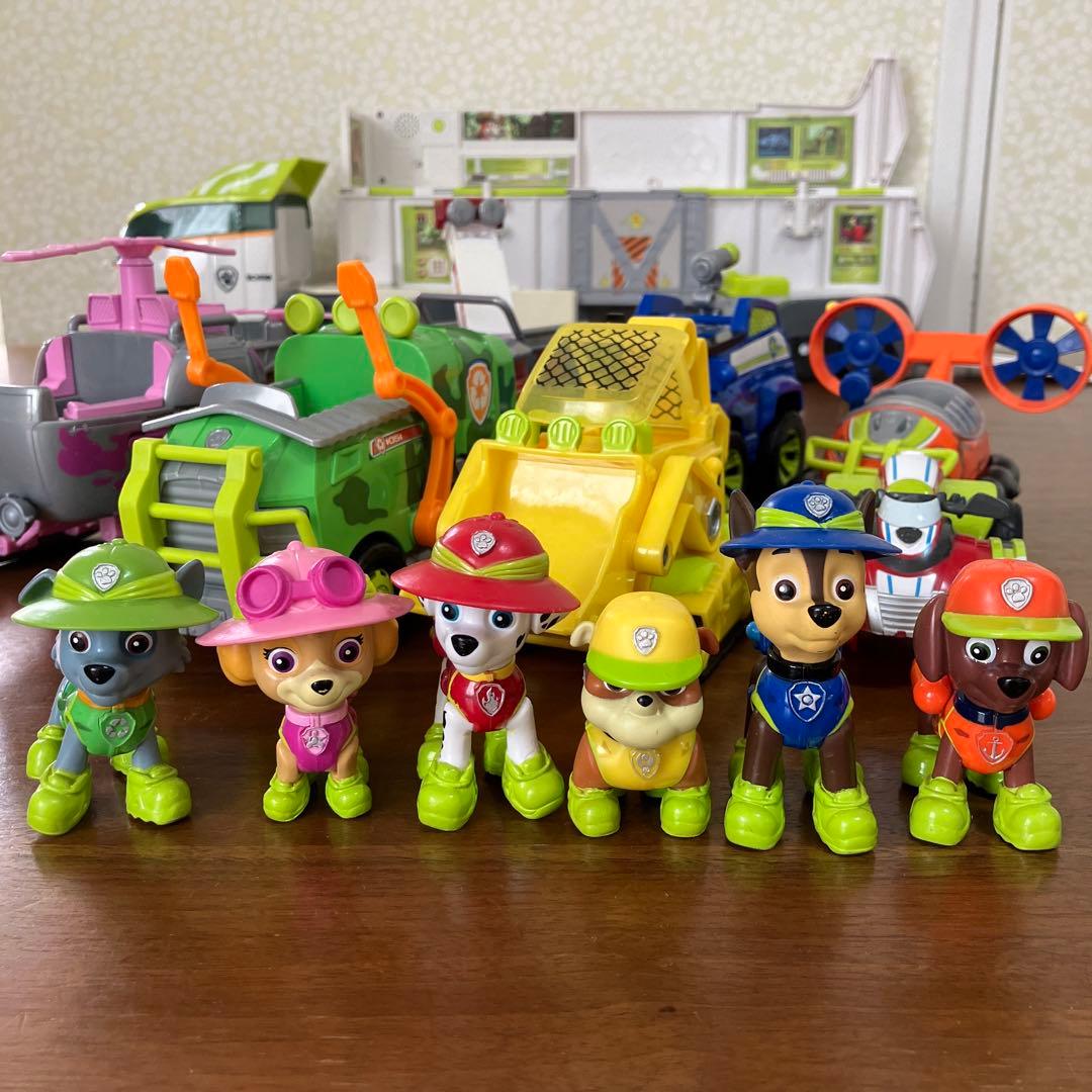 激レア！パウパトロール フィギュア&トラックセット
