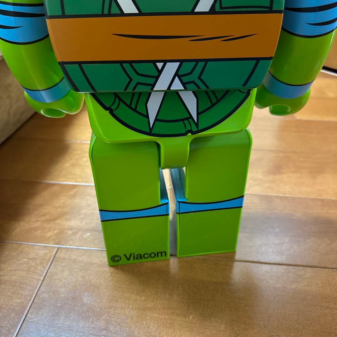 ベアブリック1,000%タートルズ　レオナルド　美品