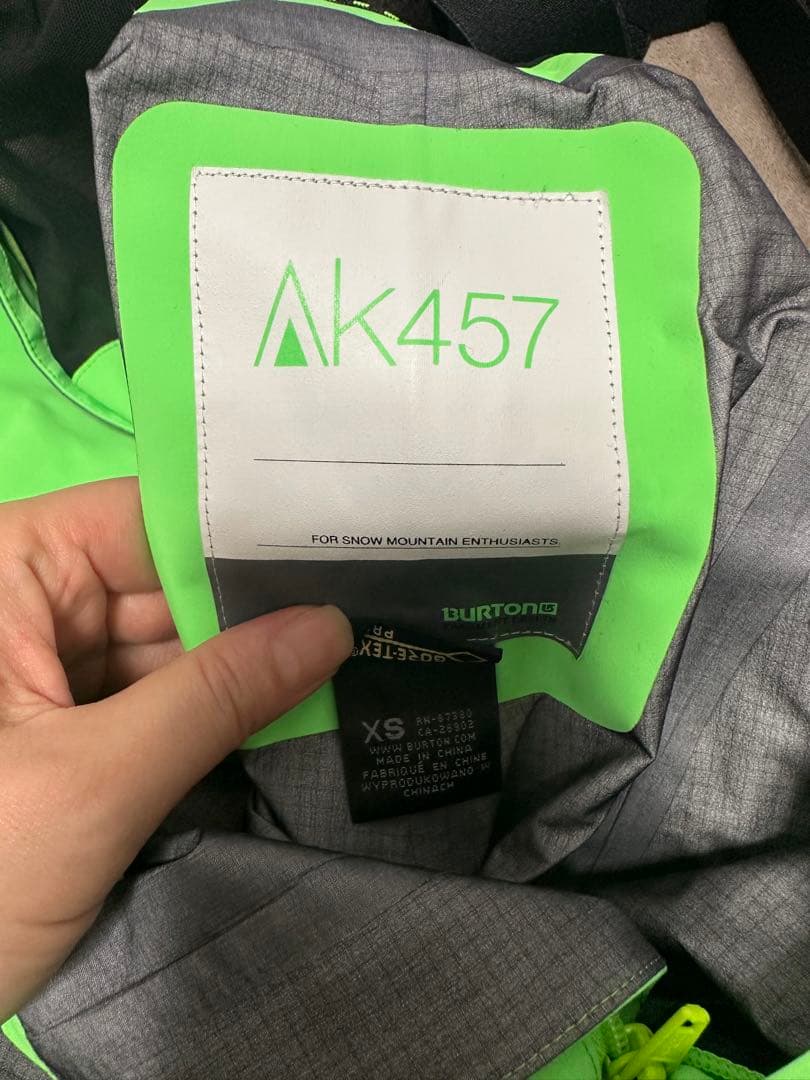 Burton AK457 スキーウェアセット XS