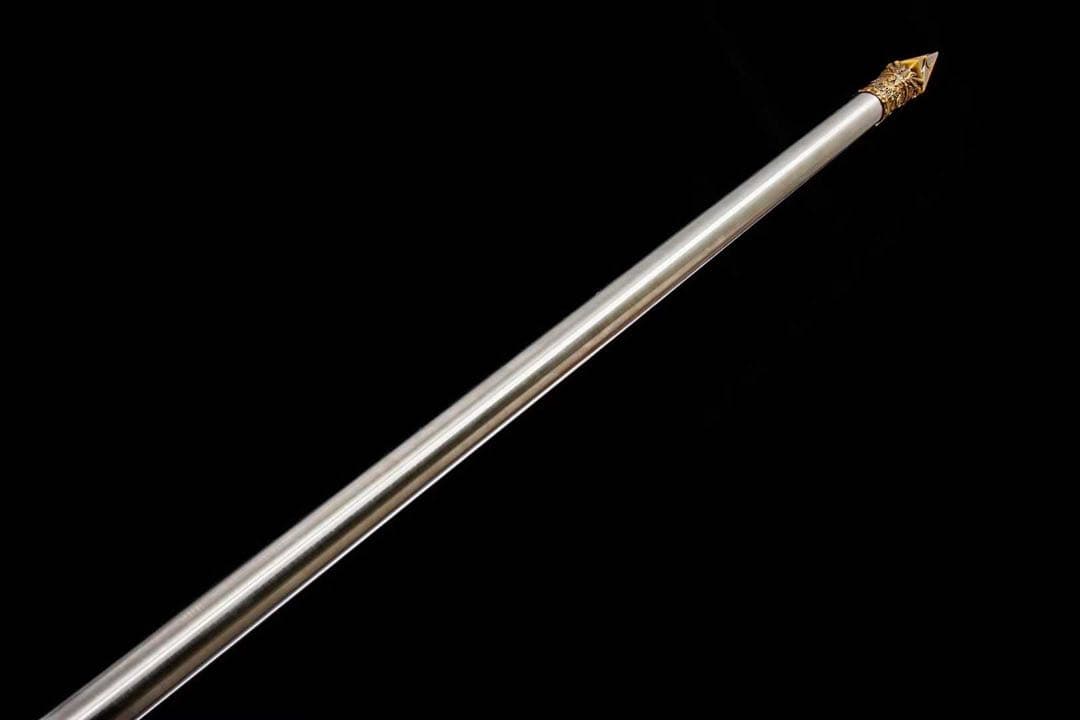 長槍 模造槍 3本継 十文字槍 刀装具 模擬刀 日本刀 模造刀 鑑賞用 舞踊刀