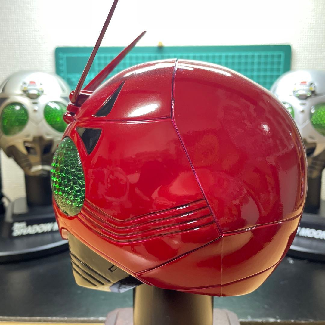 仮面ライダーシャドームーン SHADOW MOON レッド ヘルメット