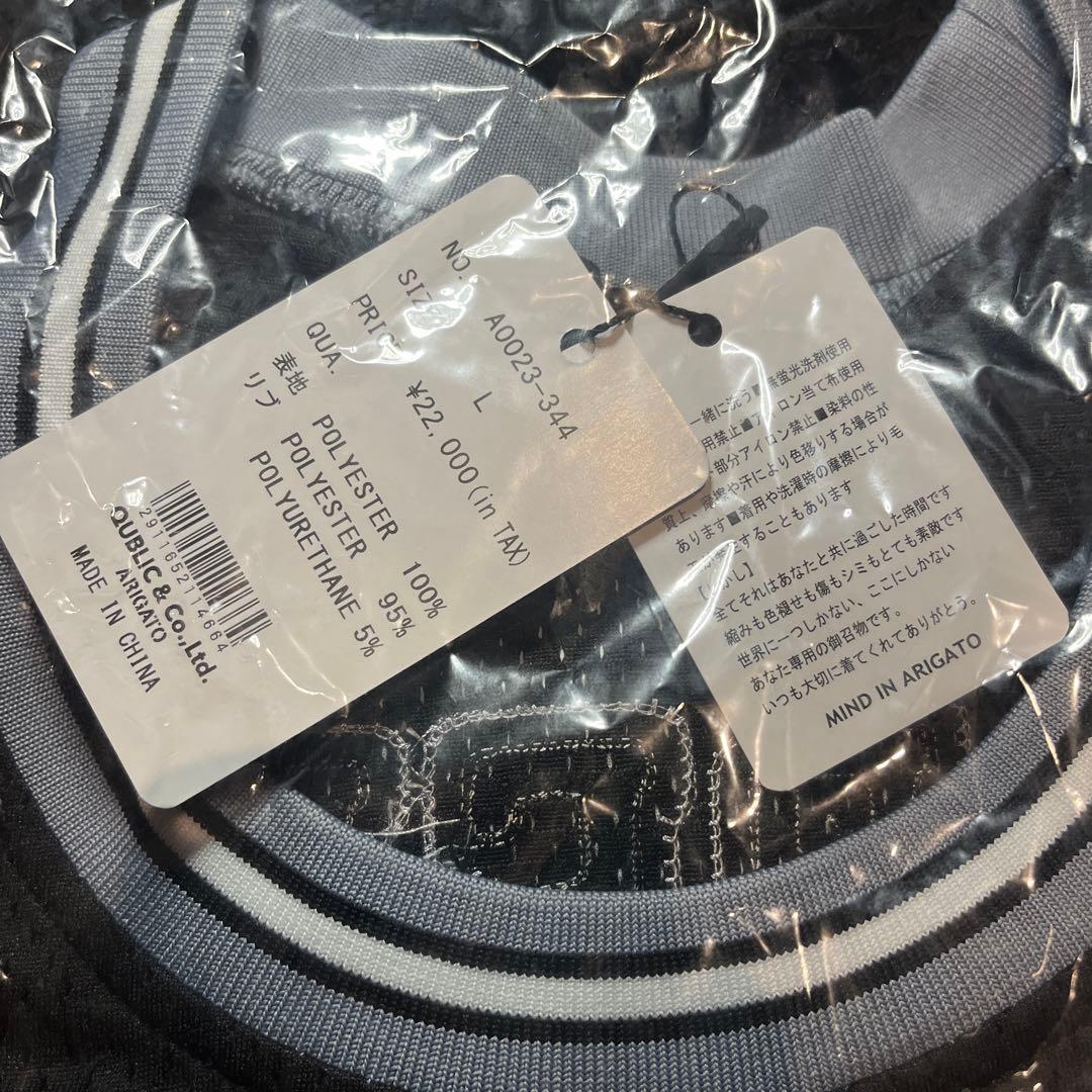 SAPEur 黒色 タンクトップ Lサイズ　サプール