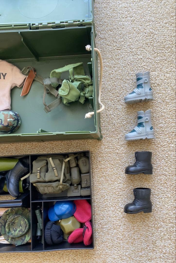 G.I. Joe【超レア】GIジョー！ハズブロ！収納ボックス付き！フィギュア！