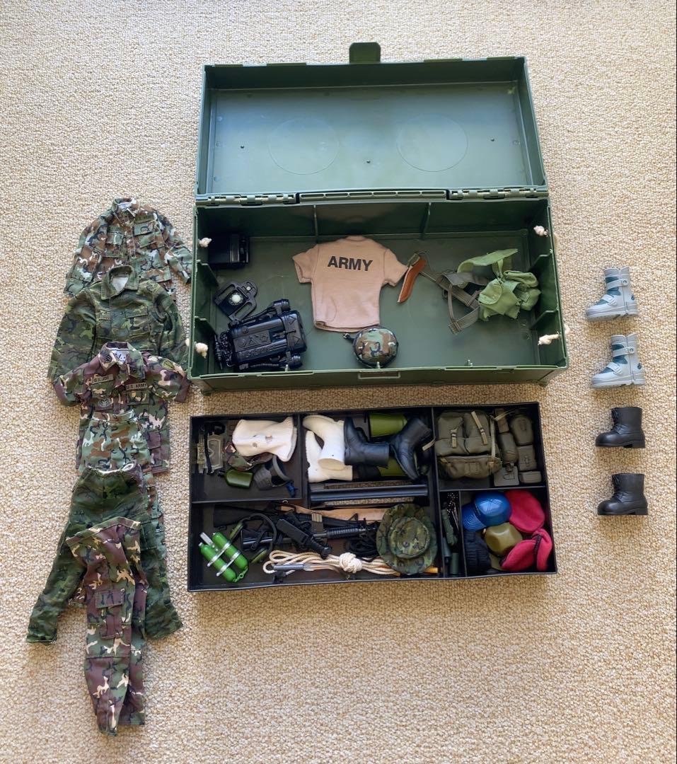 G.I. Joe【超レア】GIジョー！ハズブロ！収納ボックス付き！フィギュア！