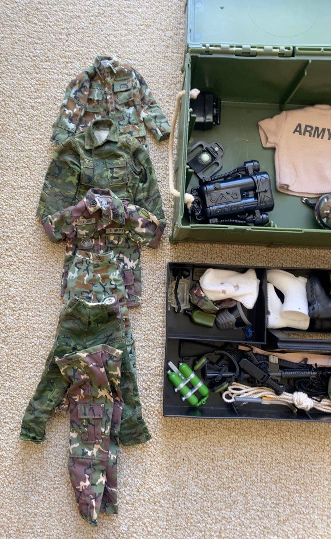 G.I. Joe【超レア】GIジョー！ハズブロ！収納ボックス付き！フィギュア！