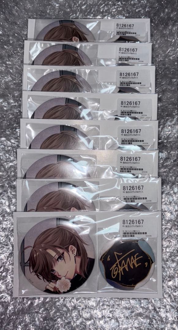 にじさんじ 叶 誕生日グッズ 缶バッジ 2023