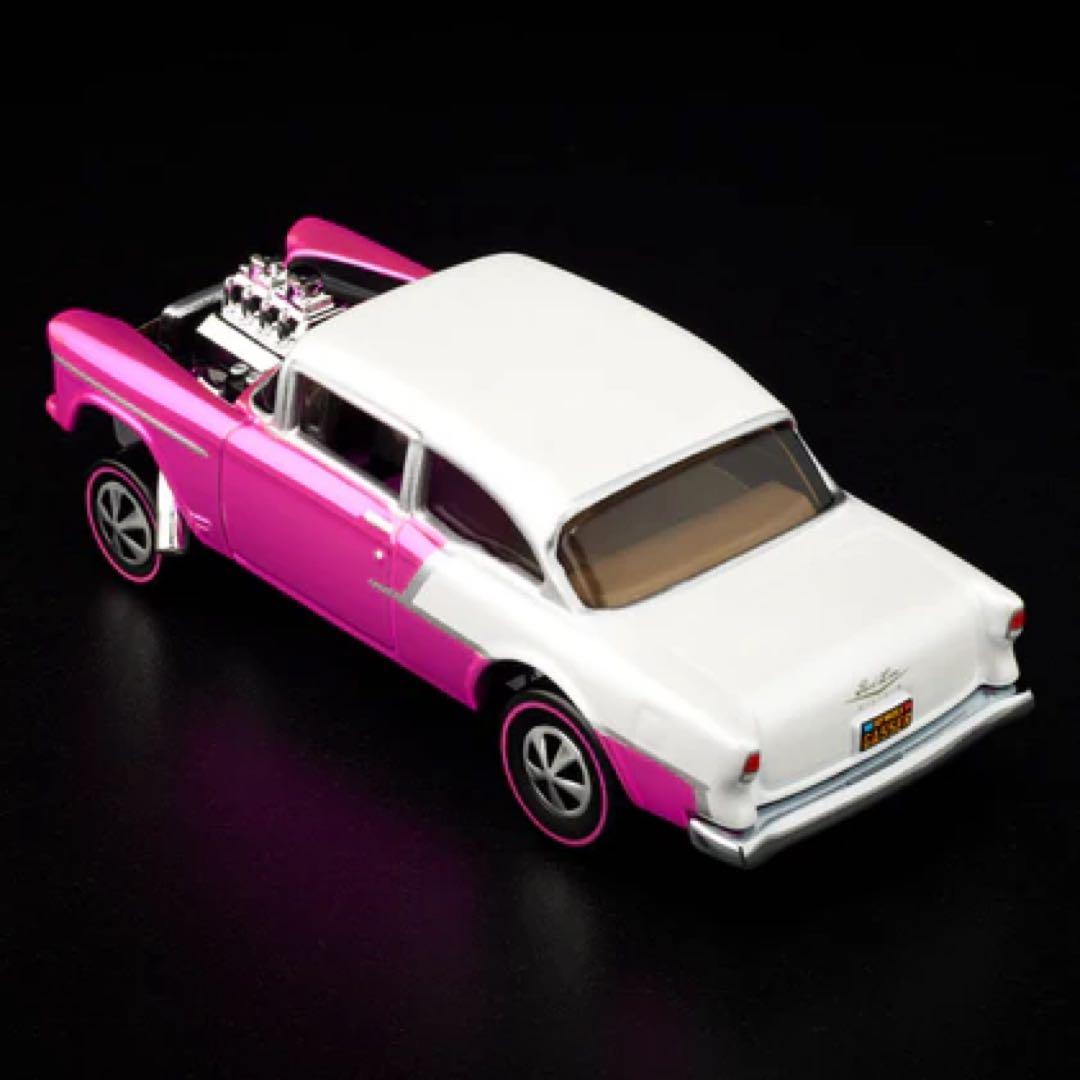 ミニカー HotWheels 55Chevy Bel Air RLC