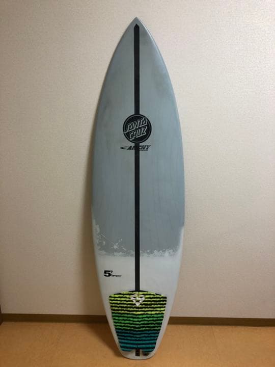 【送料込、手渡し値引あり】サンタクルーズ　サーフボード　アーチ5.7