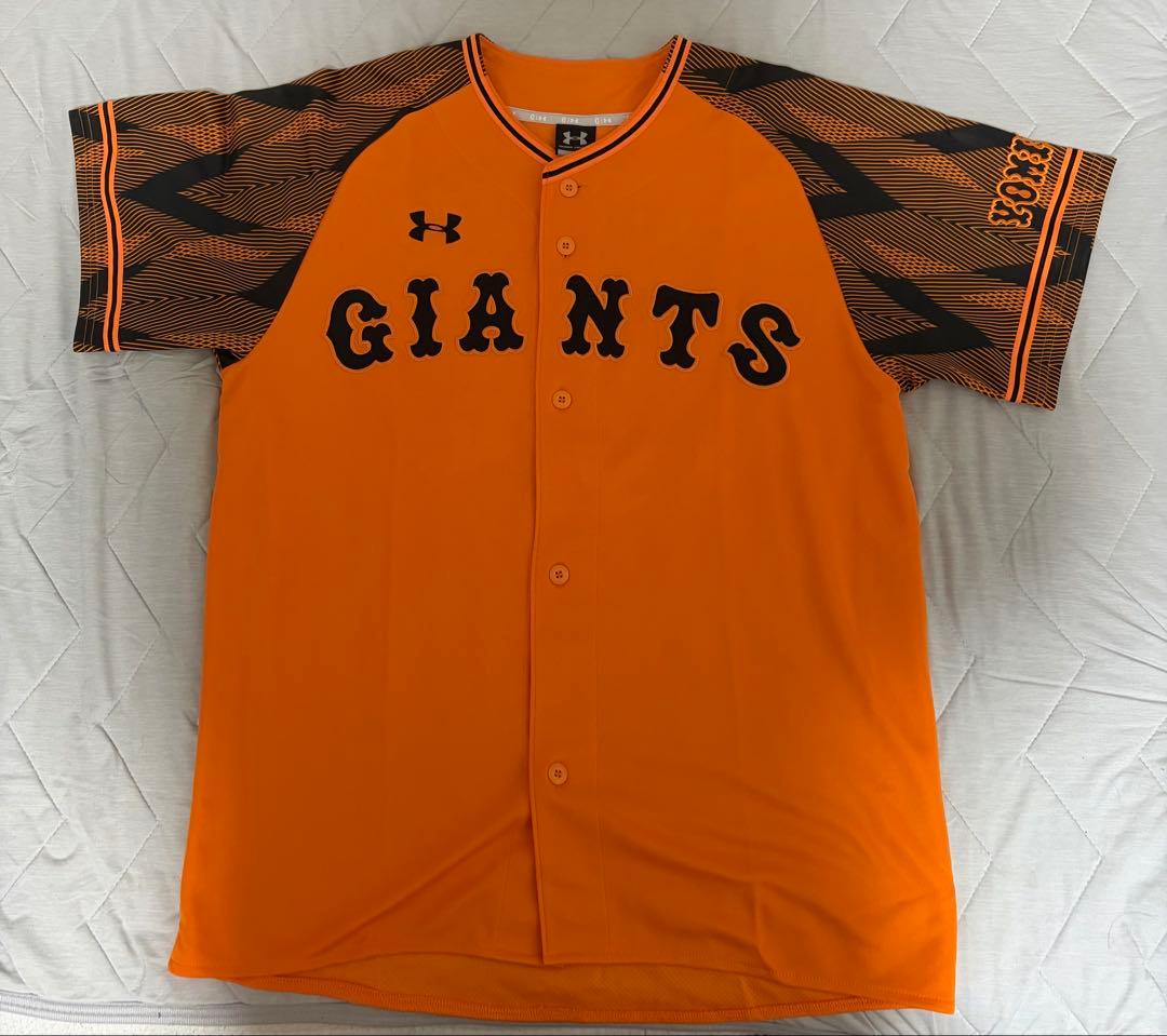 XLサイズ　クリーニング済　岡本和真　レプリカユニフォーム　オレンジ　橙魂