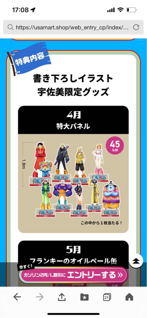 ワンピース 宇佐美 特大パネル『ロビン』