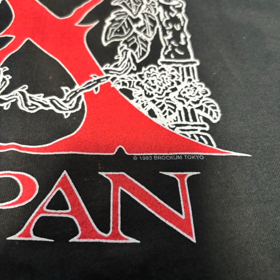 送料込 X JAPAN ロンT 長袖 Tシャツ 1993 カウントダウン ツアー