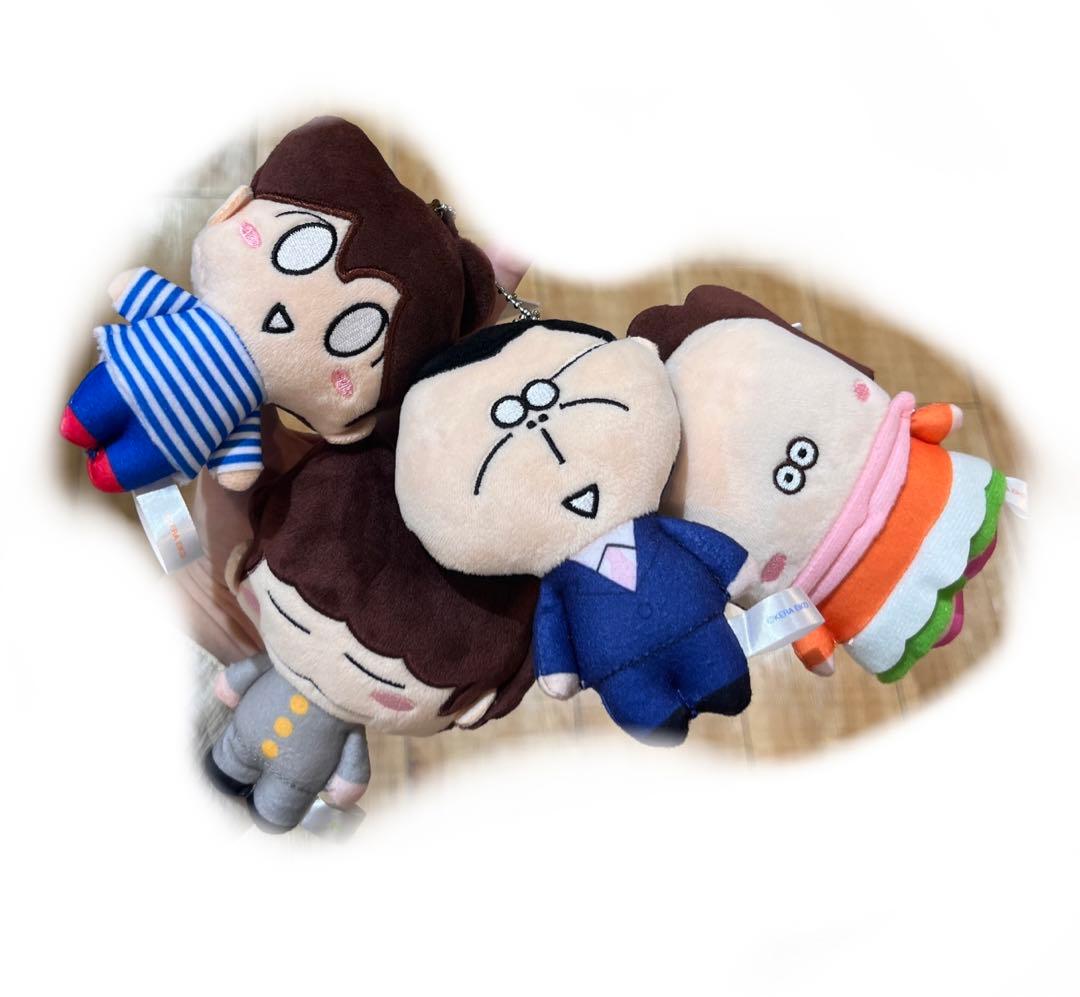 あたしンち　マスコット　母　父　ぬいぐるみ　キーチェーン　ユズヒコ　みかん