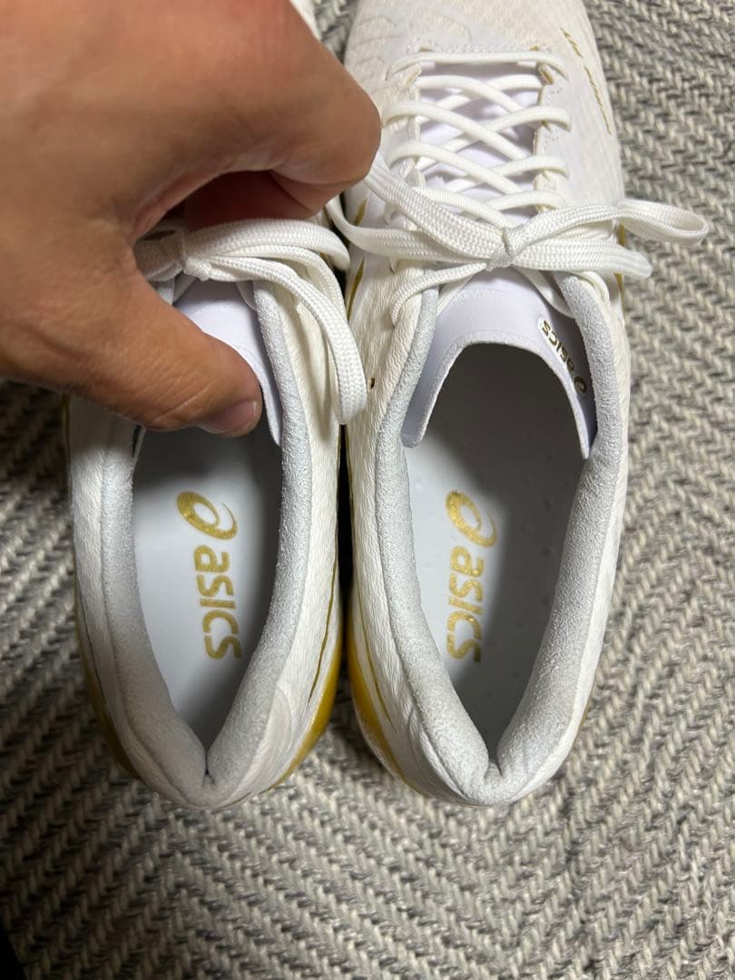 新品 アシックス DSライト ACROS 2 27cm ゴールド