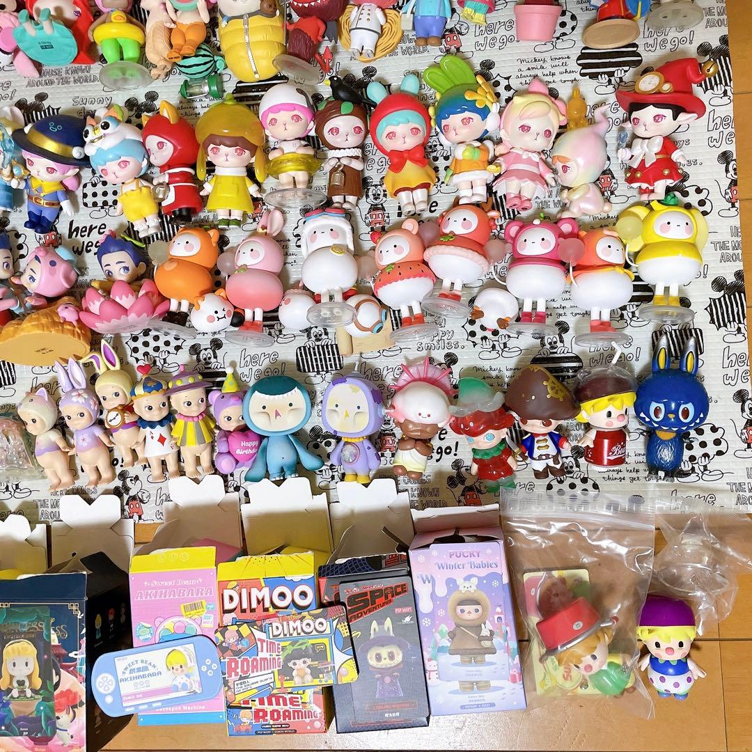 【まとめ売り】 pop mart pucky dimoo 約100点