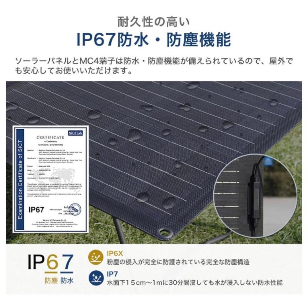 【未使用品】SABUMA ソーラーパネル SSP-200 200W 収納バッグ付