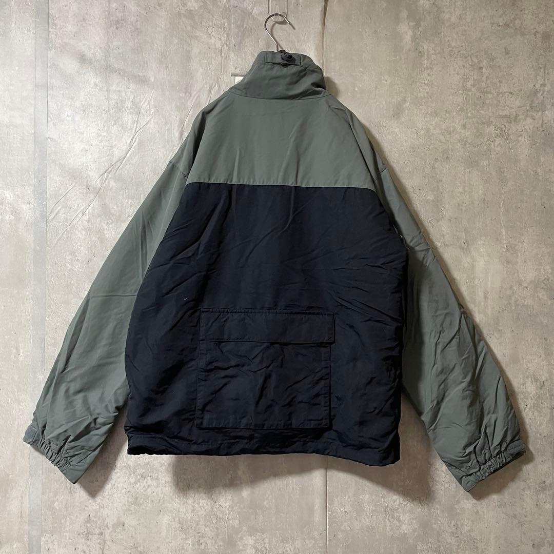 Burtonバートンスキーウェアスノーボードジャケット紺ネイビー灰色グレー刺繍