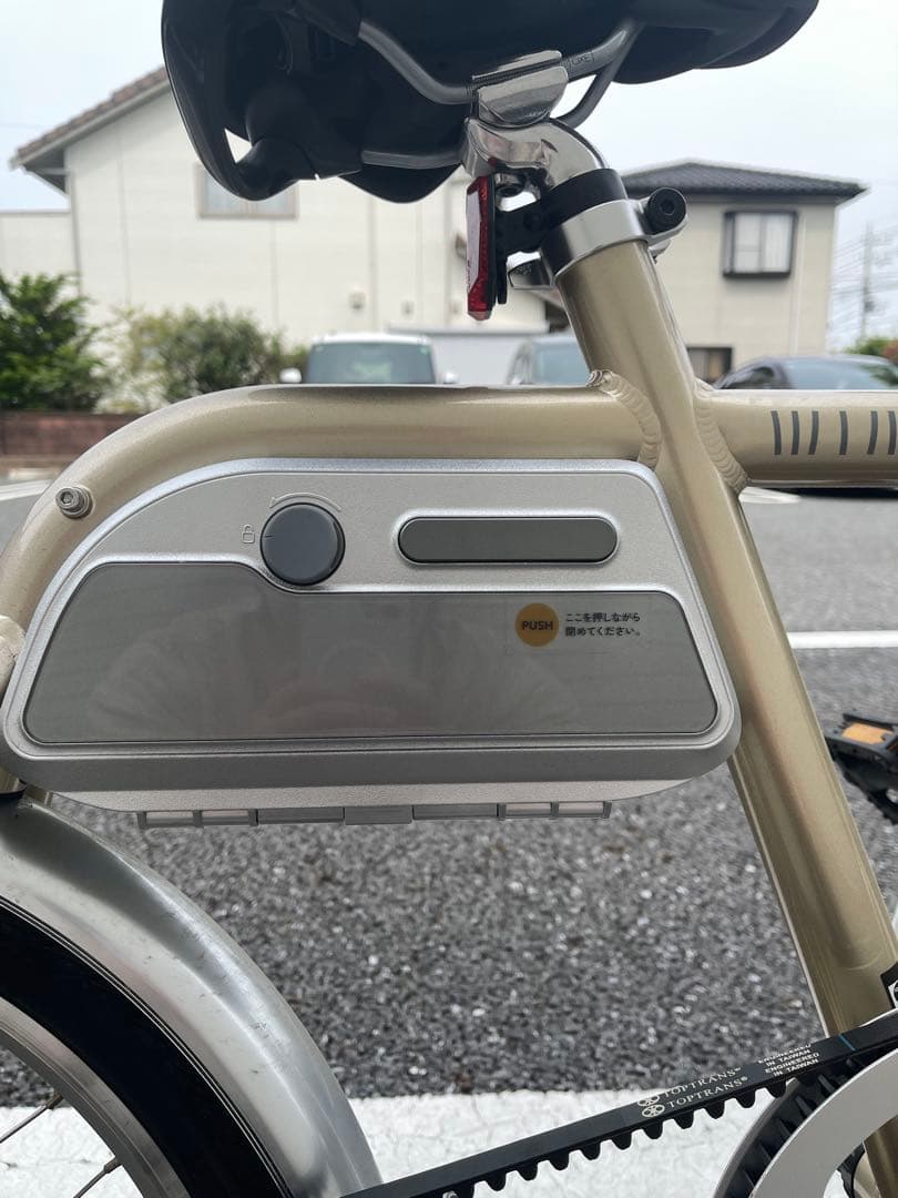 【やまやま】　wimo coozy シャンパンゴールド　電動アシスト自転車