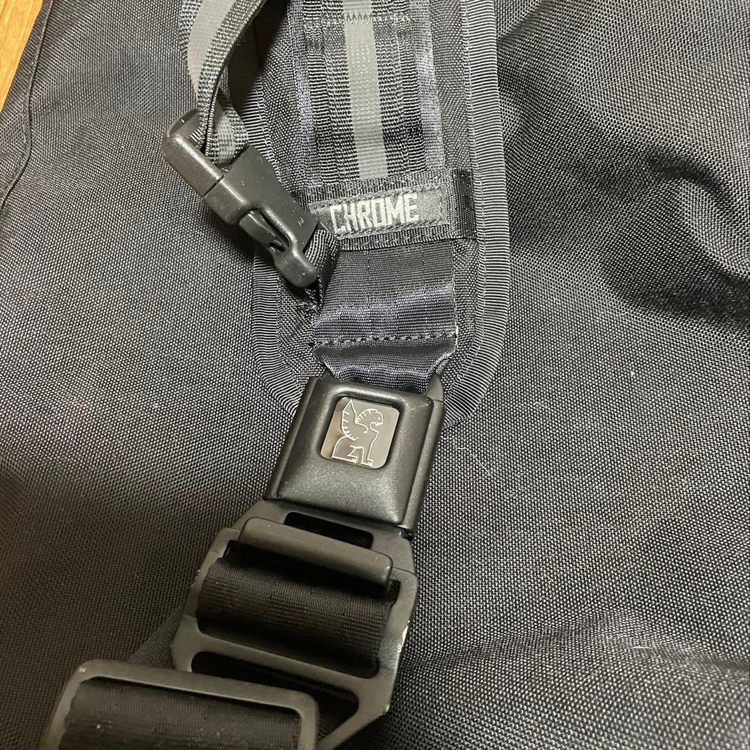 CHROME 澁谷忠臣 SENSE コラボ メッセンジャーバッグ大容量 刺繍