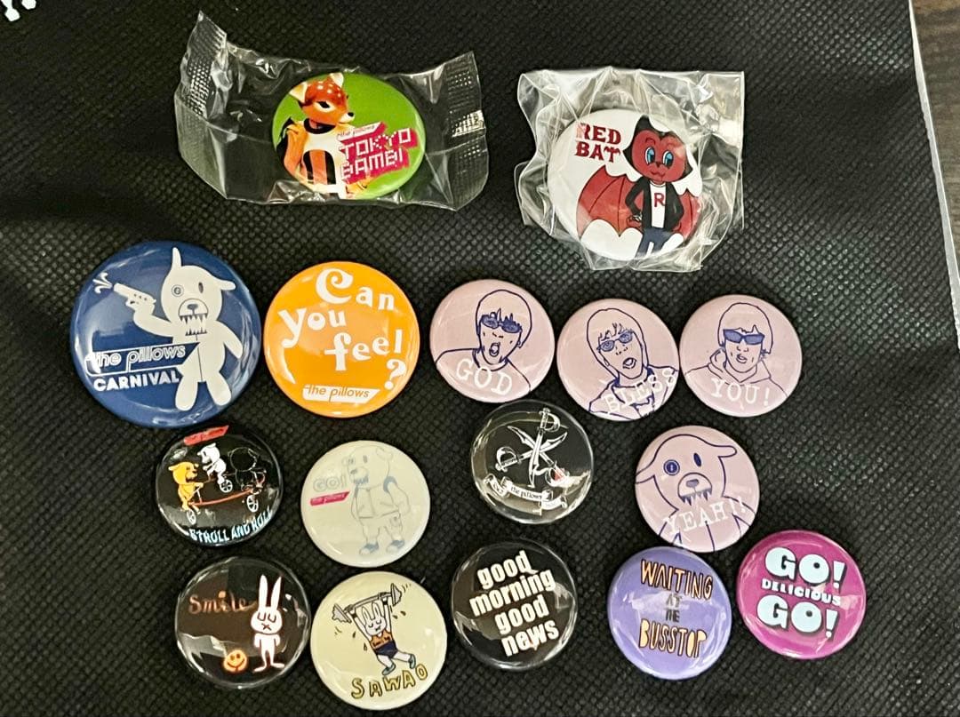 レア　the pillows 缶バッジ　ピロウズ