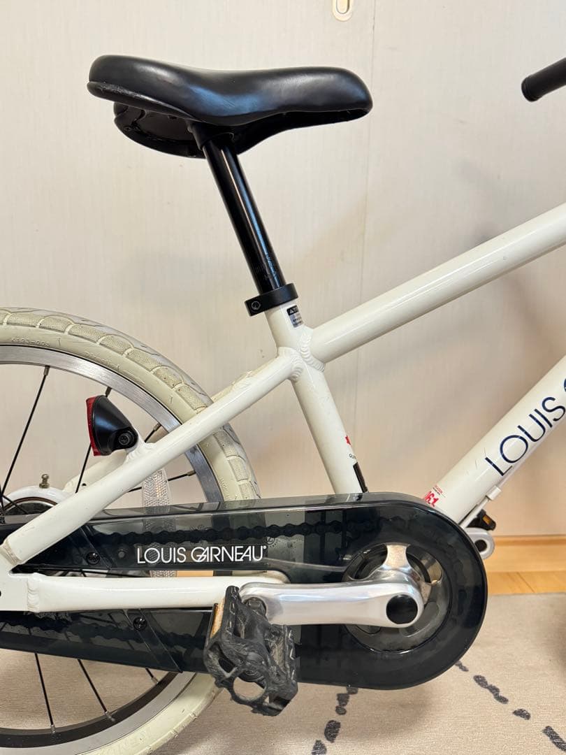 美品　LOUIS GARNEAU 子供用自転車 18インチ ホワイト