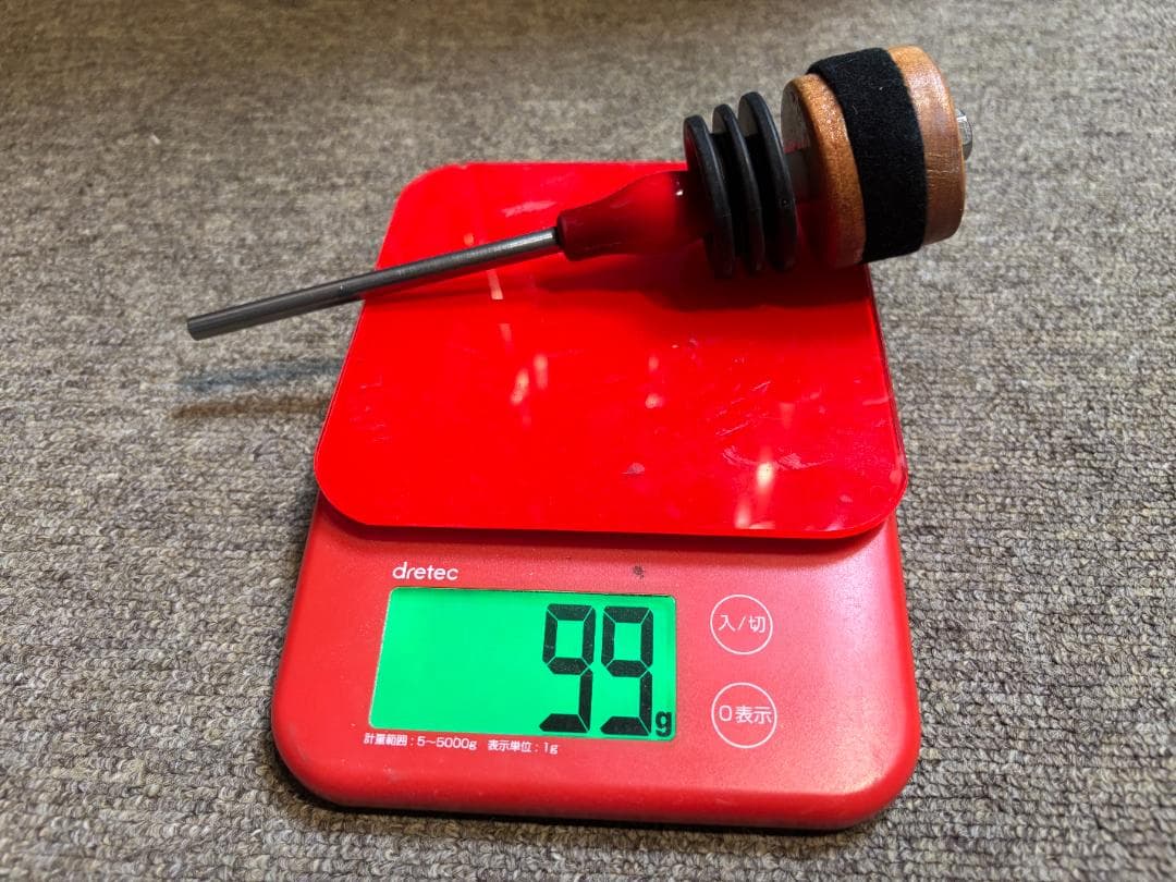 FlexBurger しなるウッドビーター 99g 直輸入 新品 1本 重い方