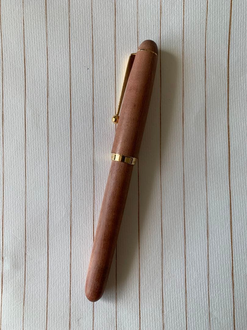 【希少】PILOT Art Craft 742 万年筆 木軸 14Kペン先