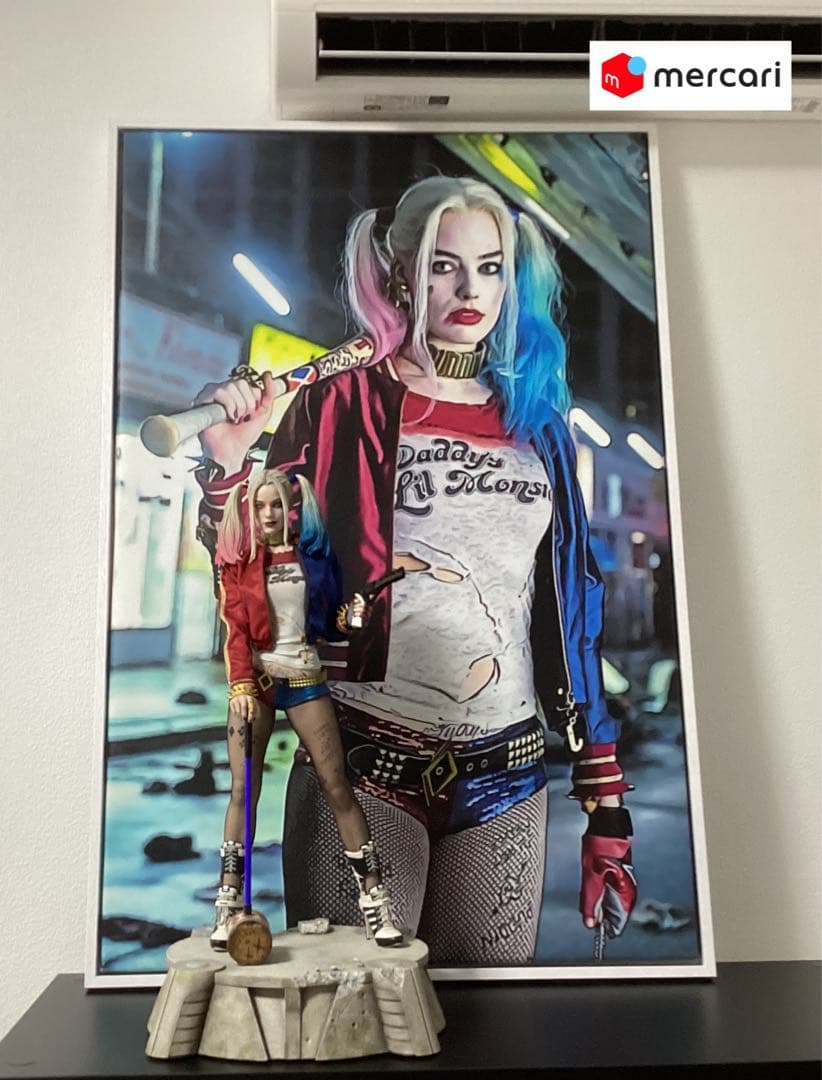 ウォールアート ハーレイクイン スーサイドスクワッド