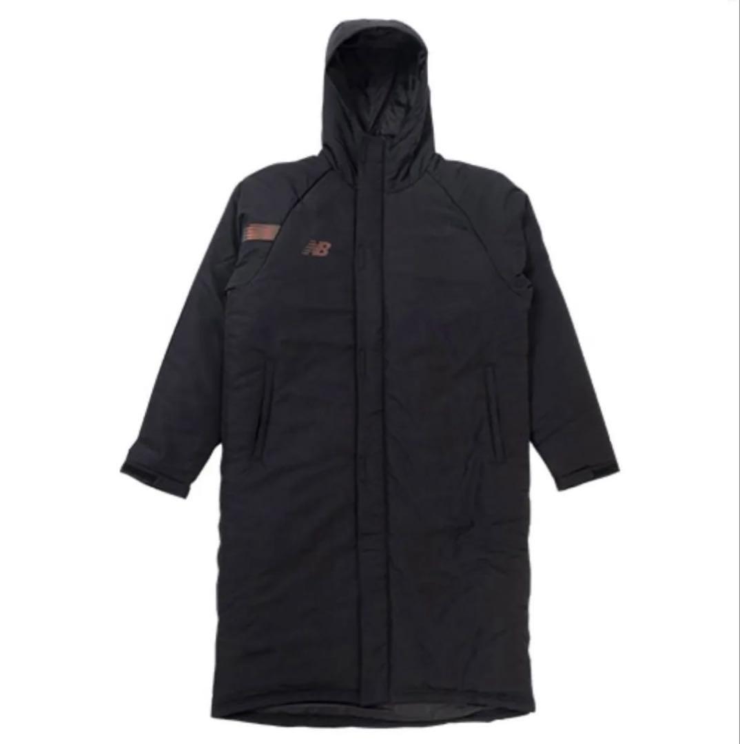 冬物セール 新品未使用タグ付　ニューバランス ベンチコート ブラック L