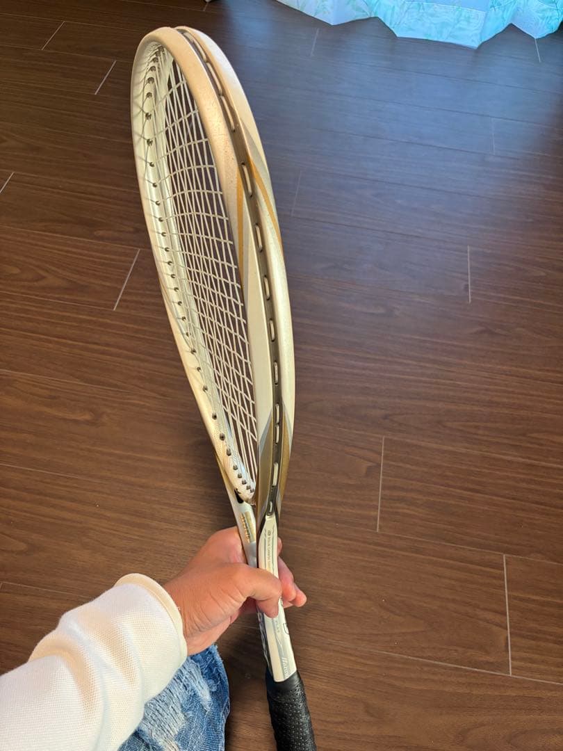 Xyst TS ホワイト×ゴールド　ソフトテニスラケット