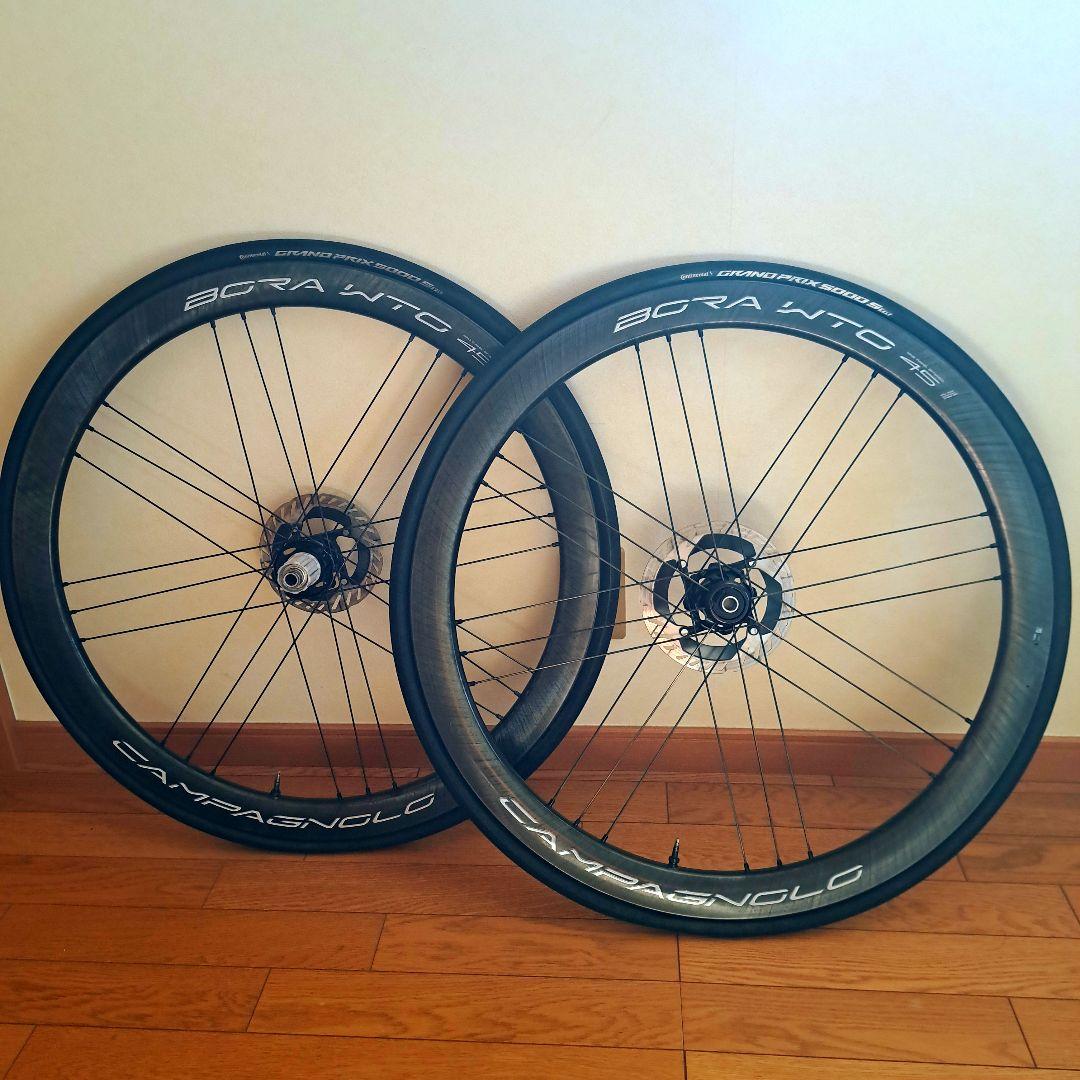 ぐ*ん様 CAMPAGNOLO BORA WTO 45 DB シマノフリー ホイ
