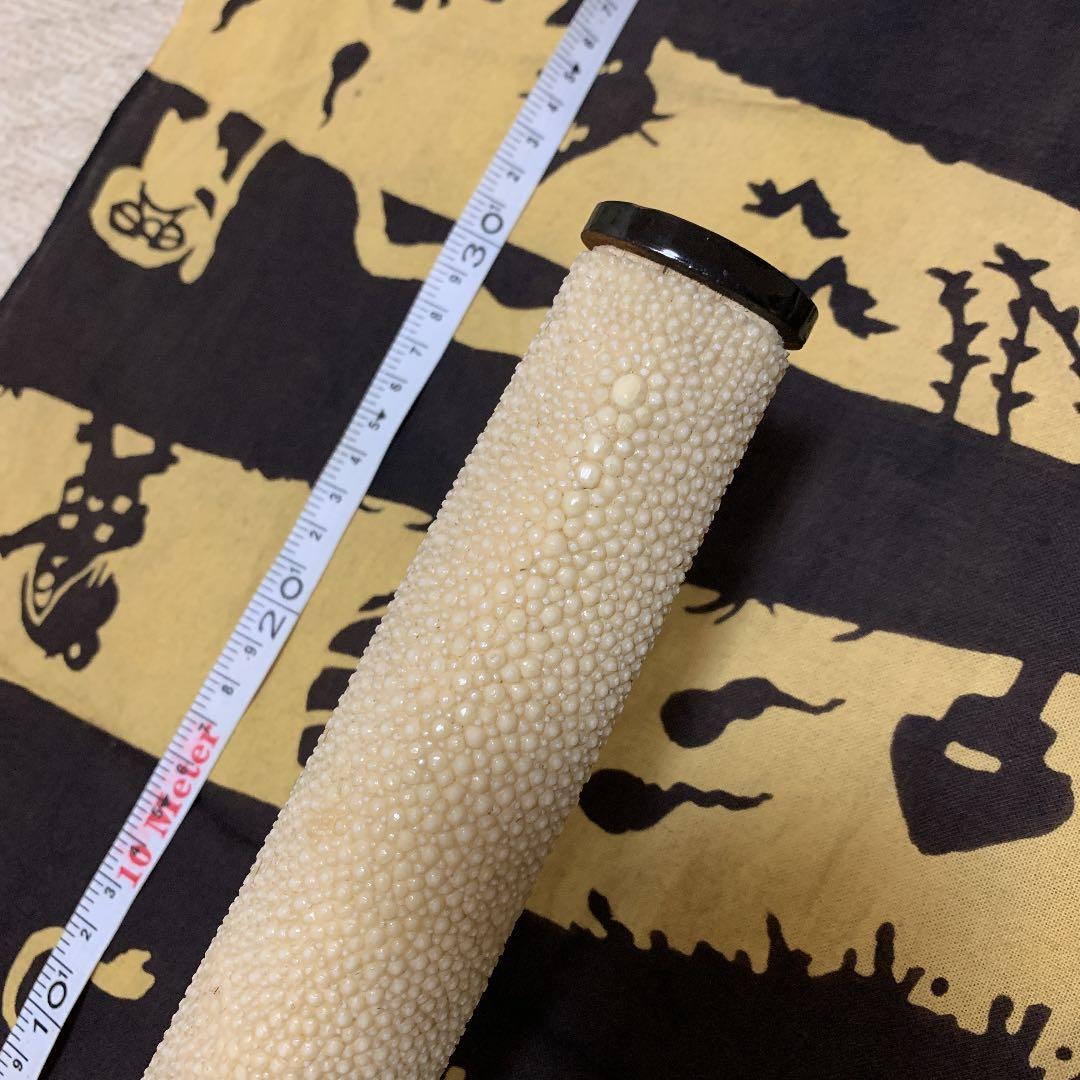 日本刀　柄　鮫皮　素材