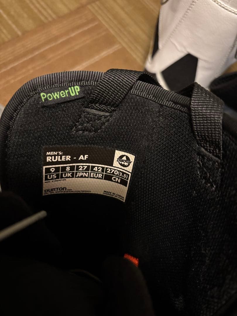 Burton Ruler AF メンズスノーボードブーツ 27.0 cm