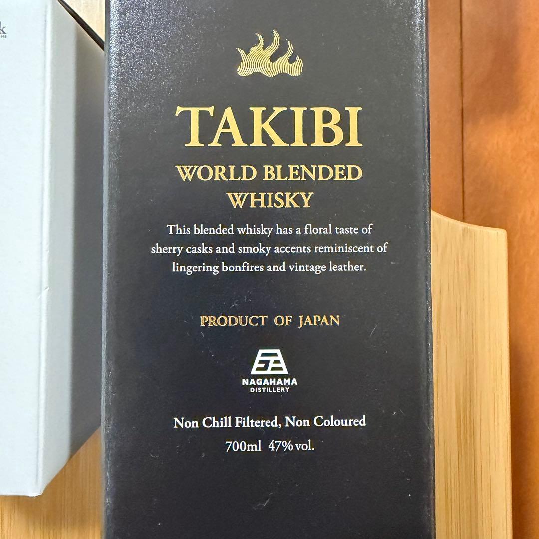グラス付 TAKIBI WORLD BLENDED WHISKY スノーピーク
