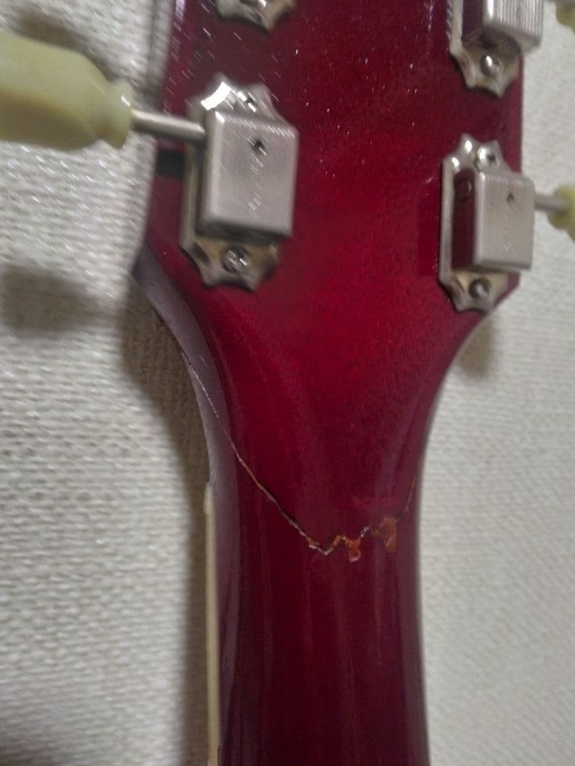 ジャンク品エドワーズSGスタイル エレキギター