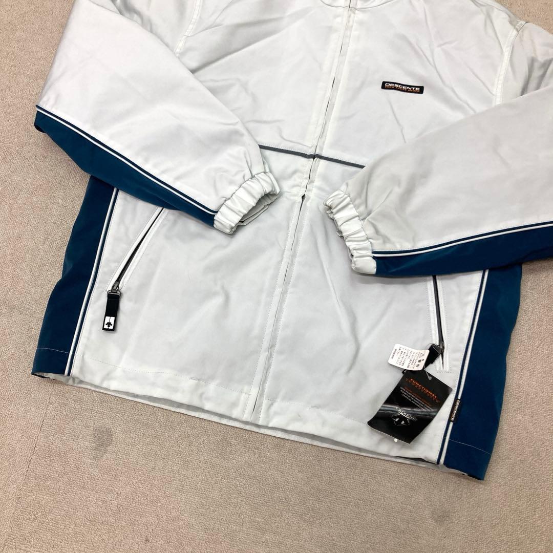 新品　DESCENTE スキーウェア　ジャケット　Lサイズ　ブルー　メンズ