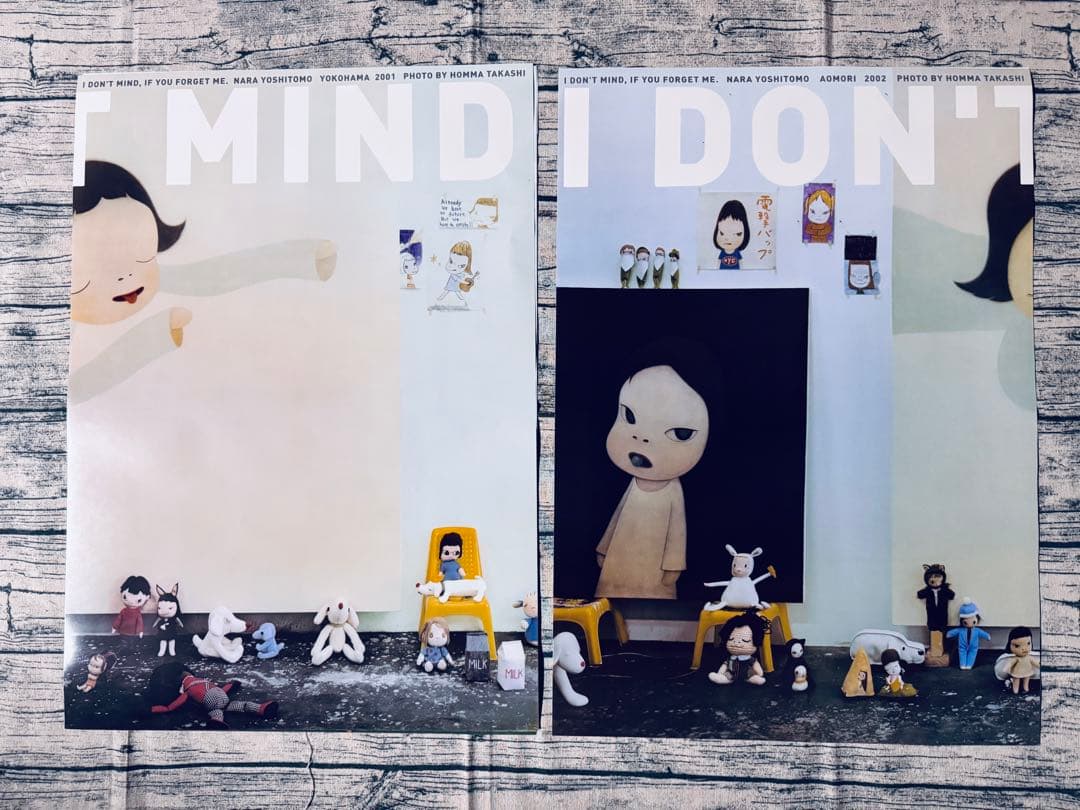 奈良美智IDON´T MIND, IFYOUFORGETMEポスター 5枚揃い