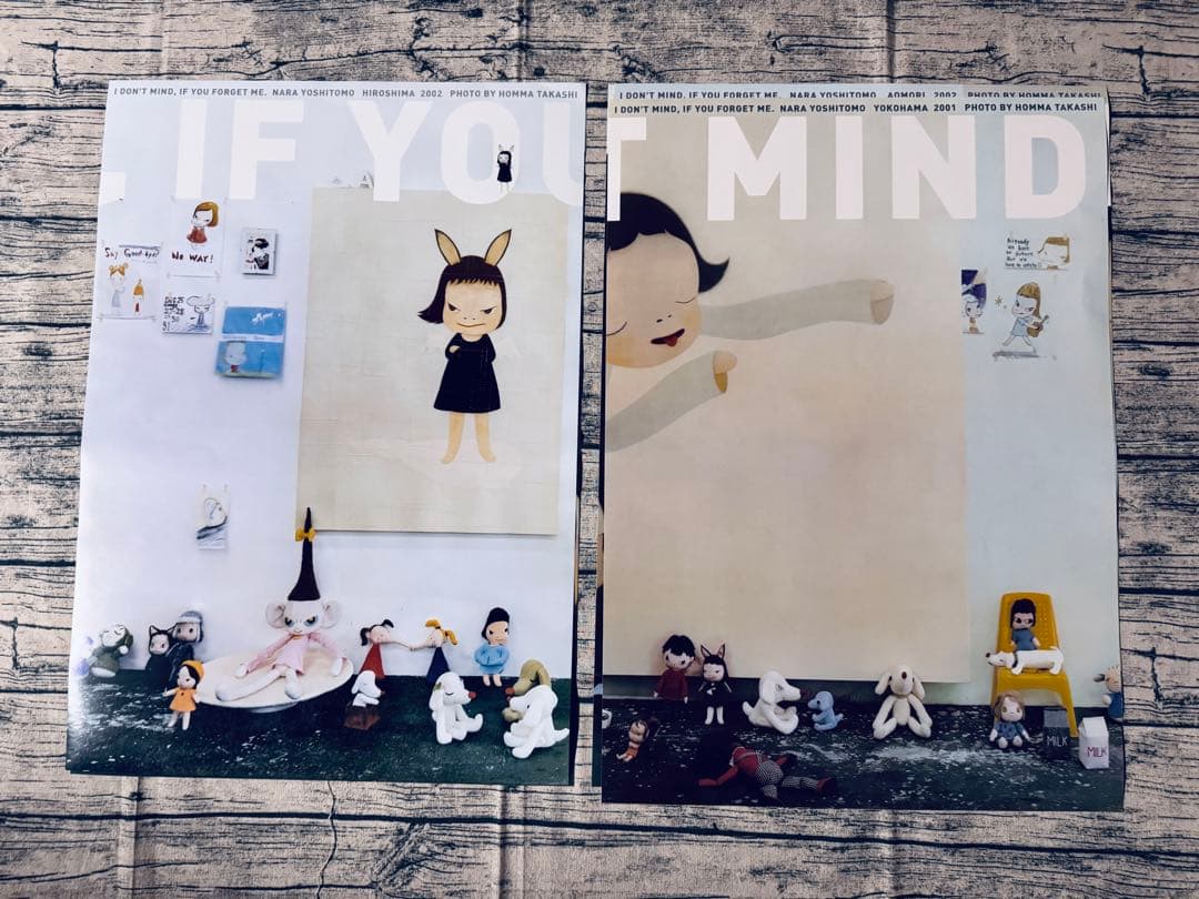 奈良美智IDON´T MIND, IFYOUFORGETMEポスター 5枚揃い