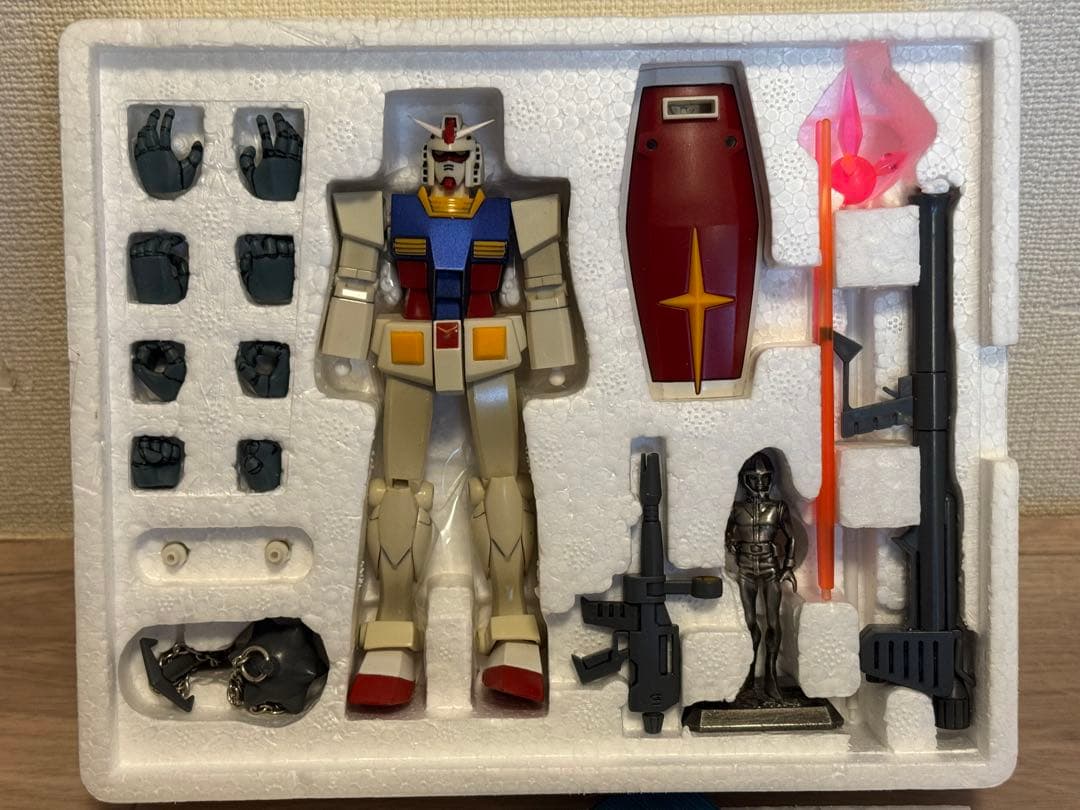 超合金 可動戦士 ガンダム ジム シャア専用ザク 量産型ザク 4点セット