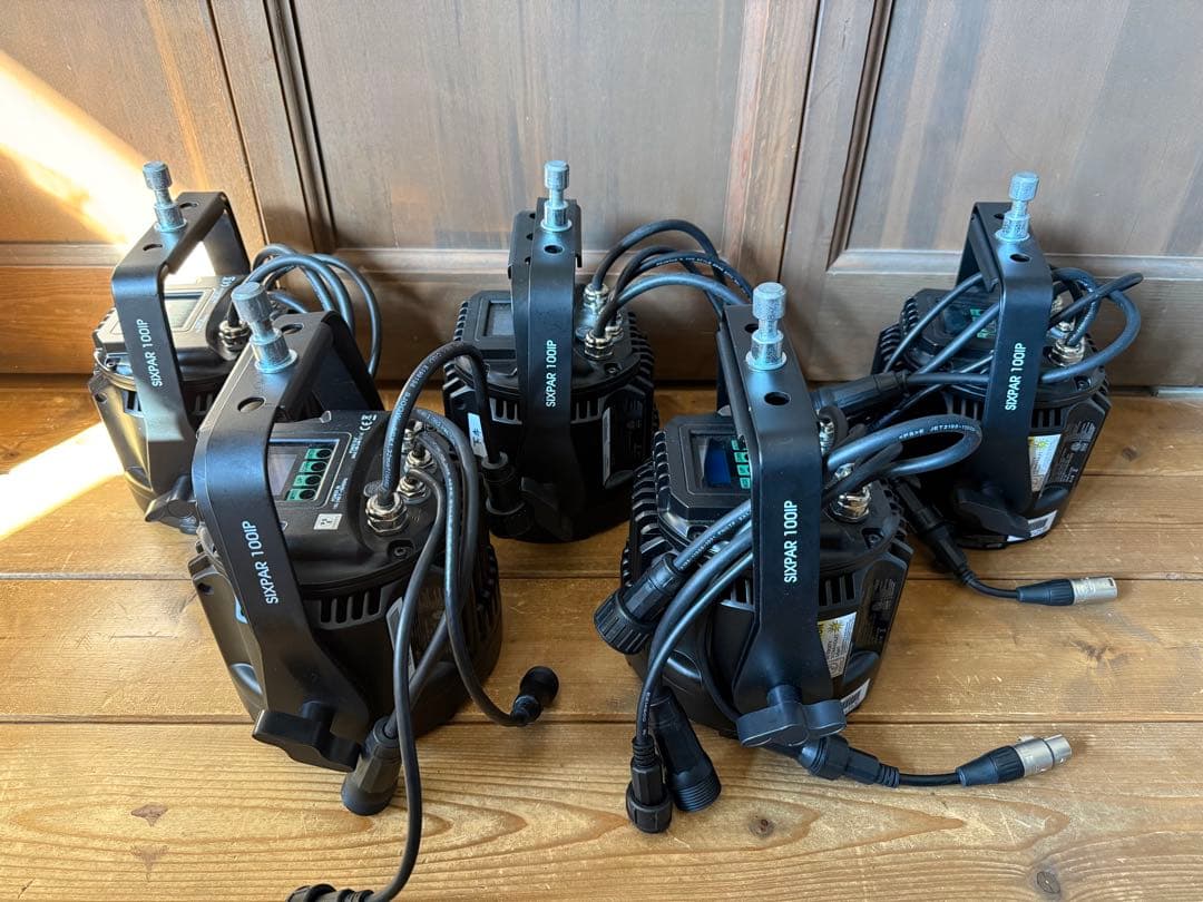 Elation SIXPAR 100 IP 5灯セット