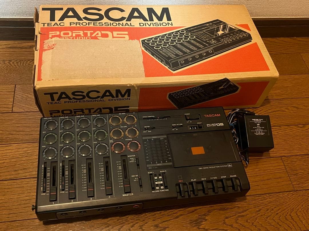 TASCAM PORTA05 通電確認済 アダプタ付き タスカム ジャンク扱い