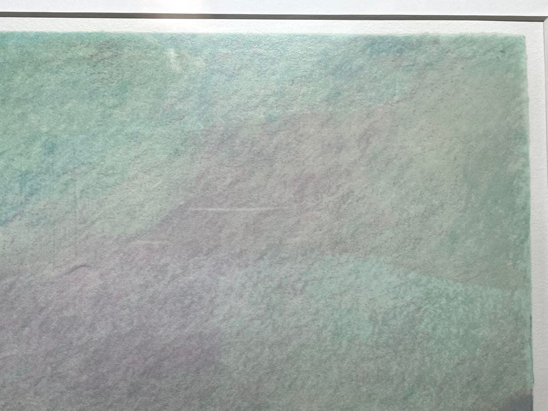 真作保証 クロード・マヌキアン 「スイレン」 リトグラフ サイン有り