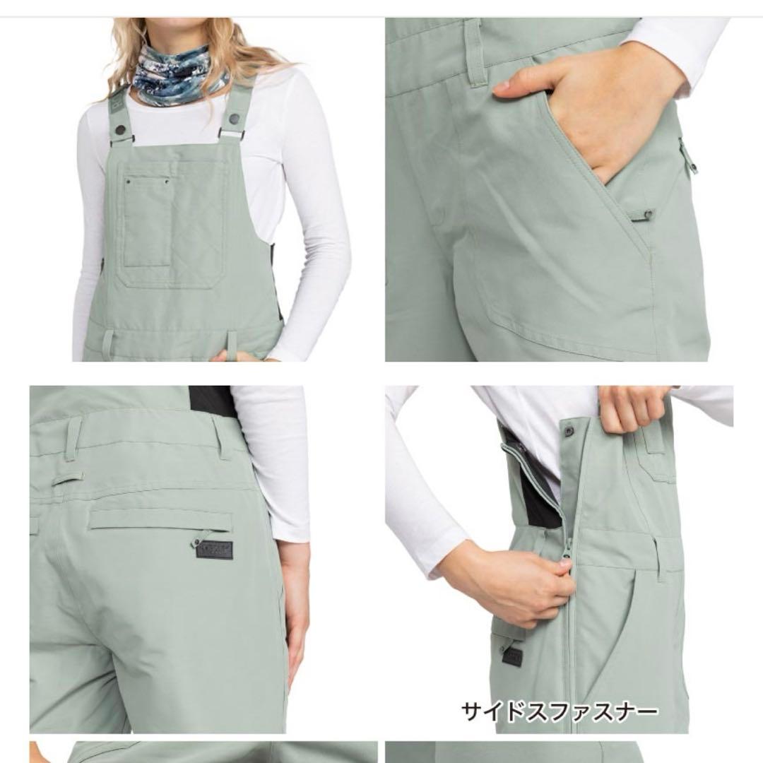 ROXY 女性用オーバーオール グリーン　S