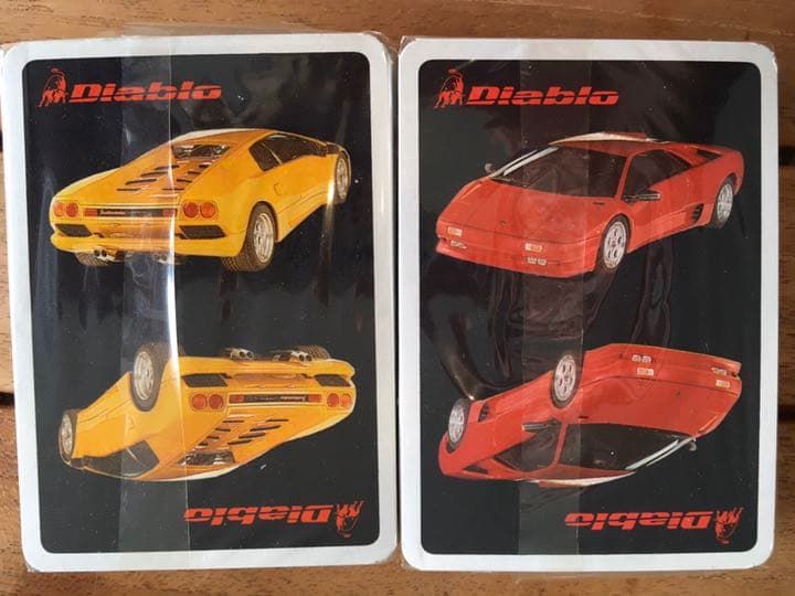 超希少！　ランボルギーニ　ディアブロ　発売記念　トランプ　Lamborghini